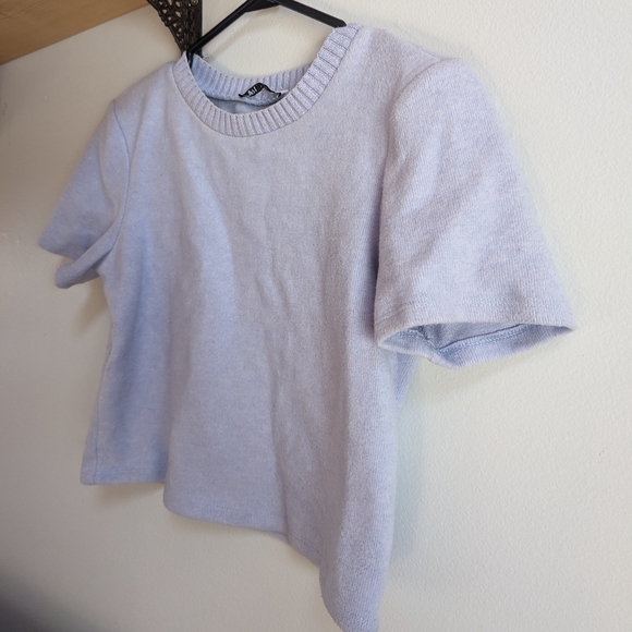 Zara lilac t-shirt - Picture 4 of 11
